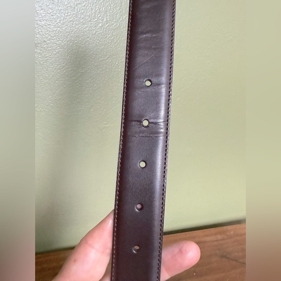 Coach Women\'s Leather Harness Belt Sz 32 W/ 37.5\
